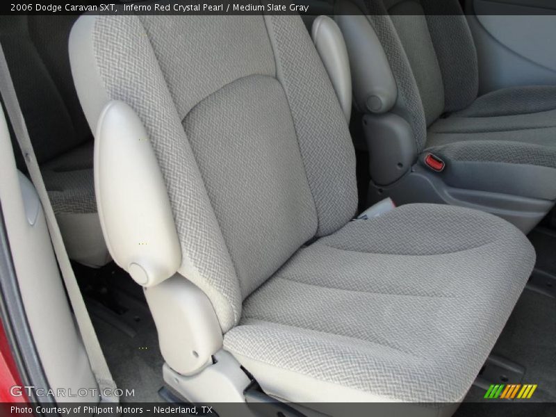 Inferno Red Crystal Pearl / Medium Slate Gray 2006 Dodge Caravan SXT