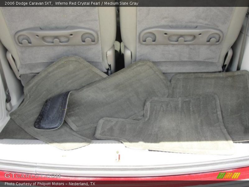 Inferno Red Crystal Pearl / Medium Slate Gray 2006 Dodge Caravan SXT