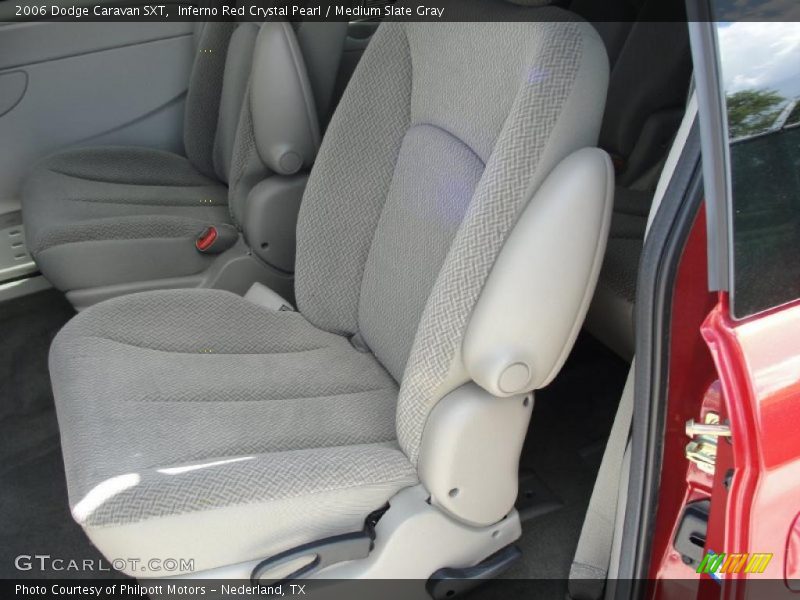 Inferno Red Crystal Pearl / Medium Slate Gray 2006 Dodge Caravan SXT