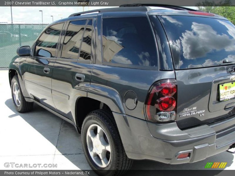 Graphite Metallic / Light Gray 2007 Chevrolet TrailBlazer LS