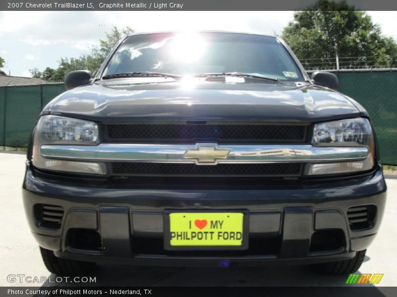 Graphite Metallic / Light Gray 2007 Chevrolet TrailBlazer LS