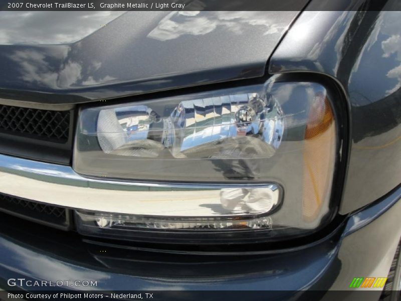 Graphite Metallic / Light Gray 2007 Chevrolet TrailBlazer LS