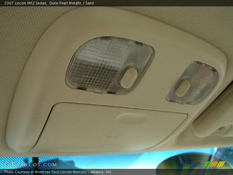 Dune Pearl Metallic / Sand 2007 Lincoln MKZ Sedan