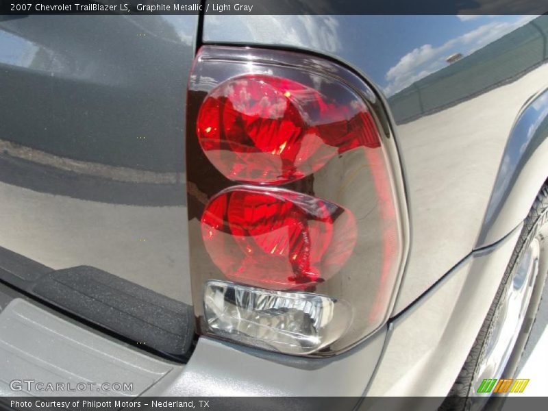 Graphite Metallic / Light Gray 2007 Chevrolet TrailBlazer LS