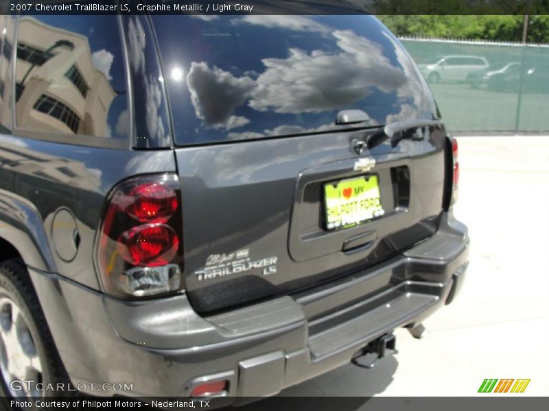 Graphite Metallic / Light Gray 2007 Chevrolet TrailBlazer LS