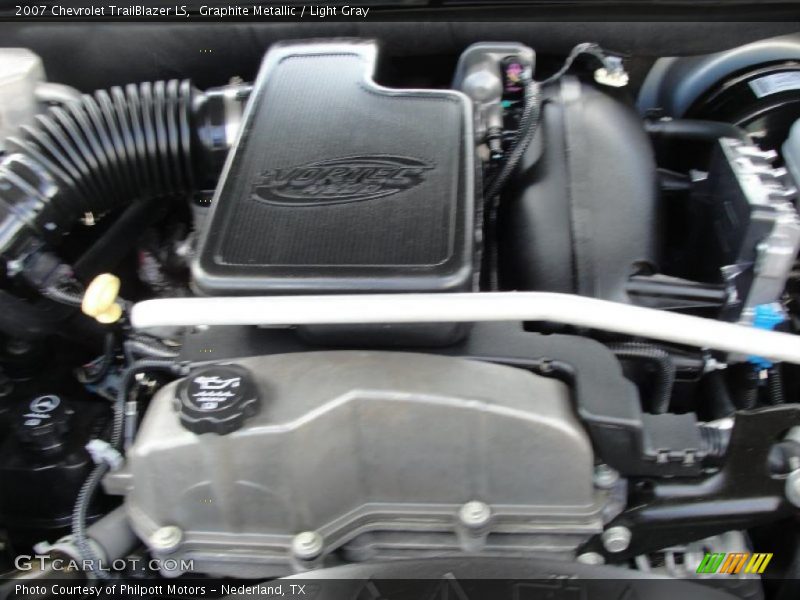 Graphite Metallic / Light Gray 2007 Chevrolet TrailBlazer LS