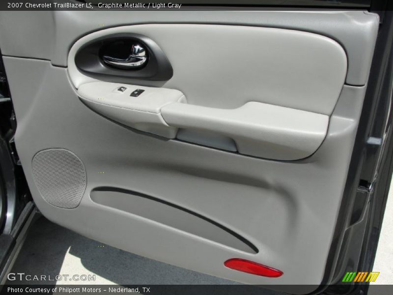 Graphite Metallic / Light Gray 2007 Chevrolet TrailBlazer LS