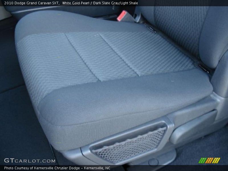 White Gold Pearl / Dark Slate Gray/Light Shale 2010 Dodge Grand Caravan SXT