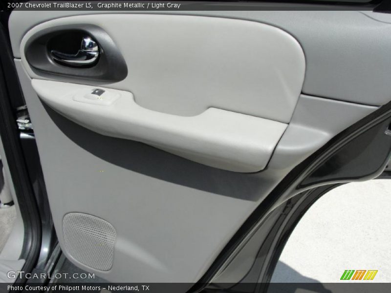 Graphite Metallic / Light Gray 2007 Chevrolet TrailBlazer LS