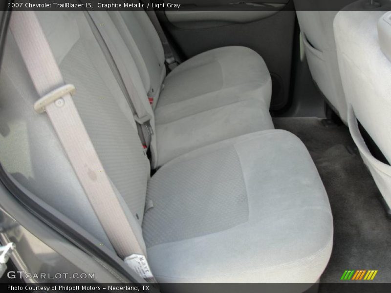 Graphite Metallic / Light Gray 2007 Chevrolet TrailBlazer LS