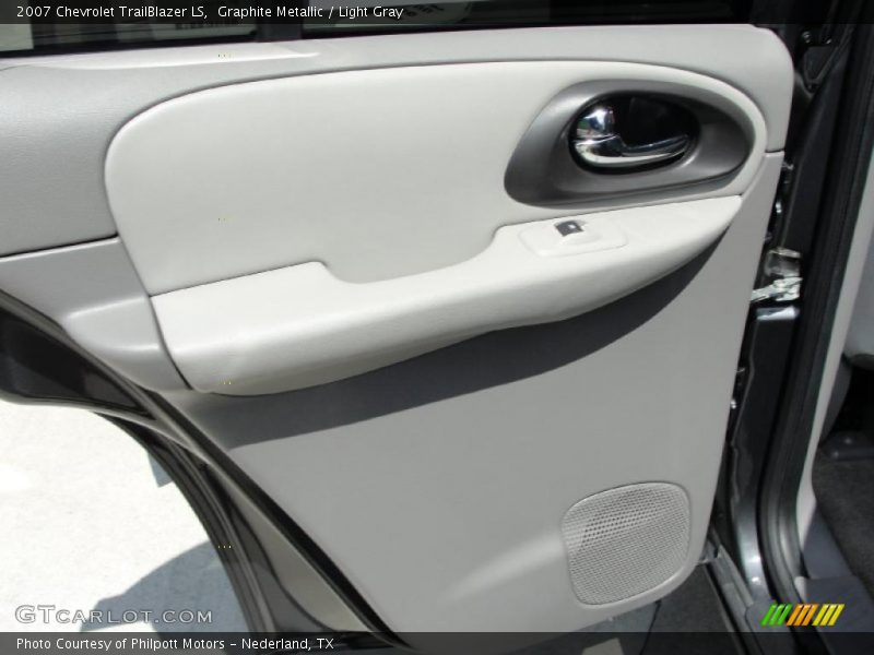 Graphite Metallic / Light Gray 2007 Chevrolet TrailBlazer LS
