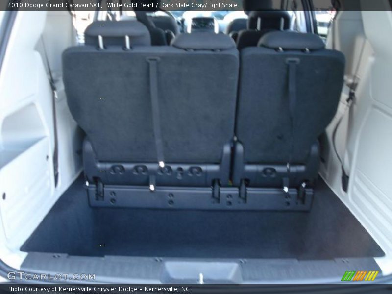 White Gold Pearl / Dark Slate Gray/Light Shale 2010 Dodge Grand Caravan SXT