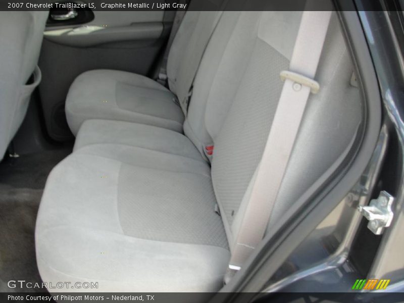Graphite Metallic / Light Gray 2007 Chevrolet TrailBlazer LS