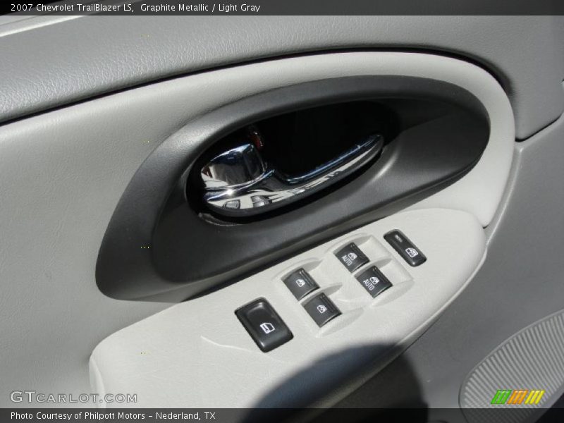 Graphite Metallic / Light Gray 2007 Chevrolet TrailBlazer LS