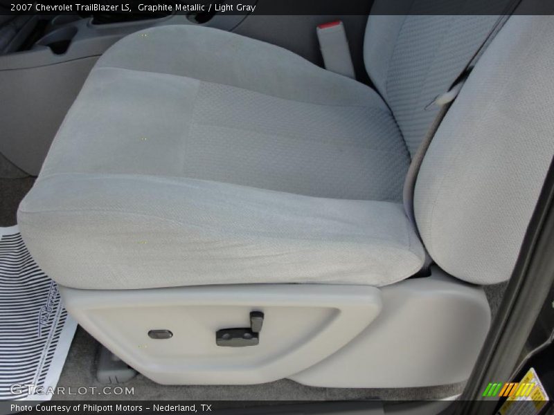 Graphite Metallic / Light Gray 2007 Chevrolet TrailBlazer LS