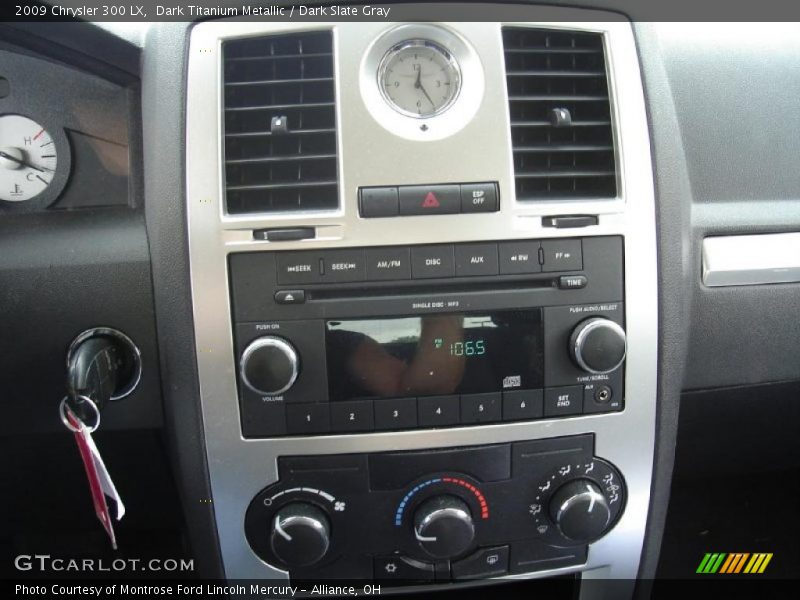 Dark Titanium Metallic / Dark Slate Gray 2009 Chrysler 300 LX