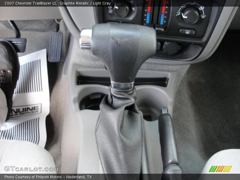 Graphite Metallic / Light Gray 2007 Chevrolet TrailBlazer LS
