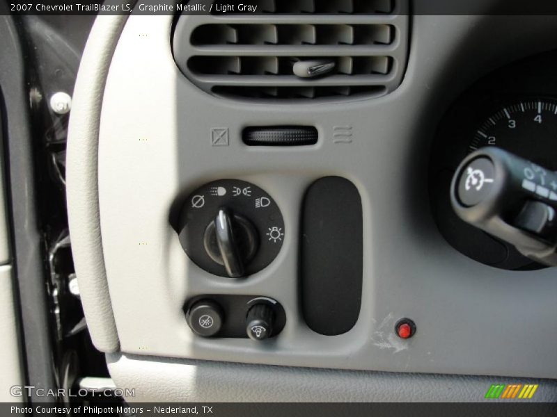 Graphite Metallic / Light Gray 2007 Chevrolet TrailBlazer LS