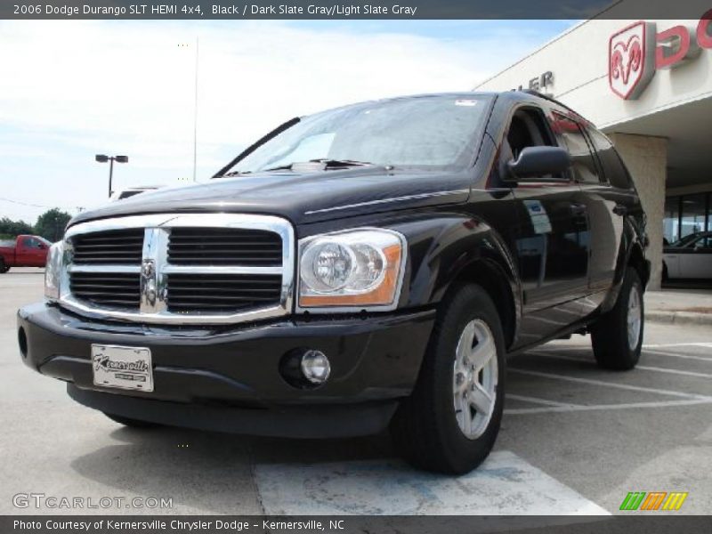 Black / Dark Slate Gray/Light Slate Gray 2006 Dodge Durango SLT HEMI 4x4