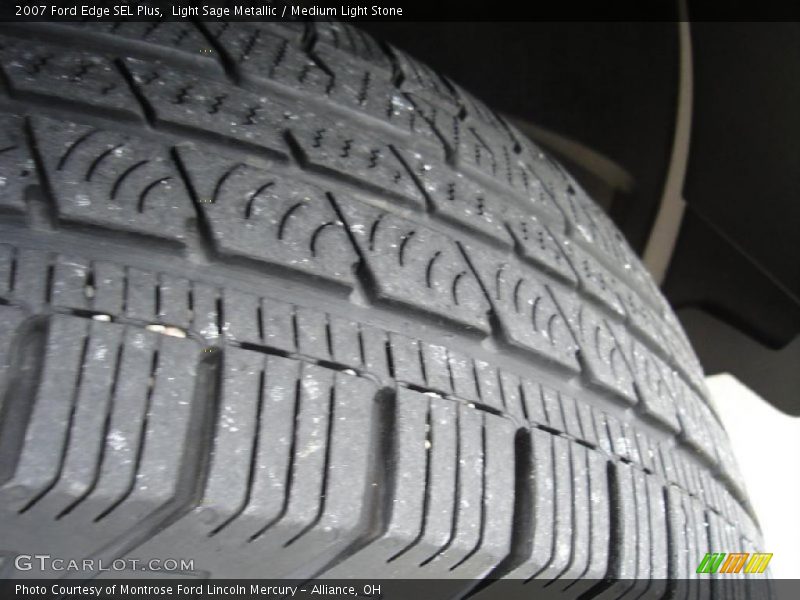 Light Sage Metallic / Medium Light Stone 2007 Ford Edge SEL Plus