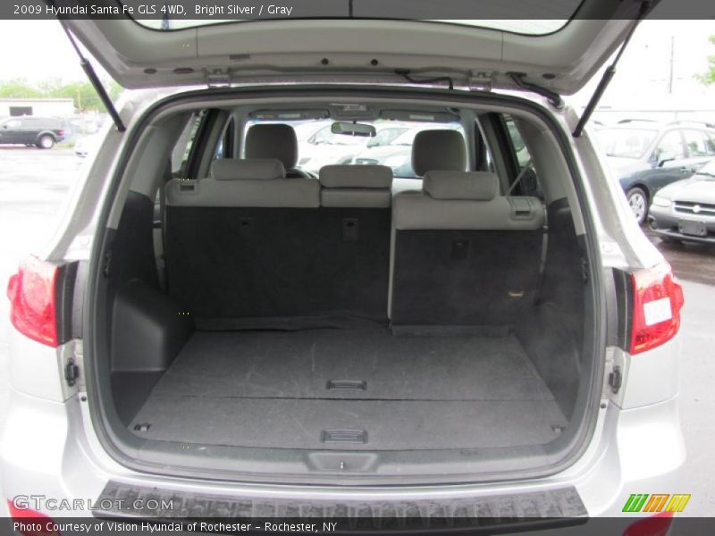 Bright Silver / Gray 2009 Hyundai Santa Fe GLS 4WD