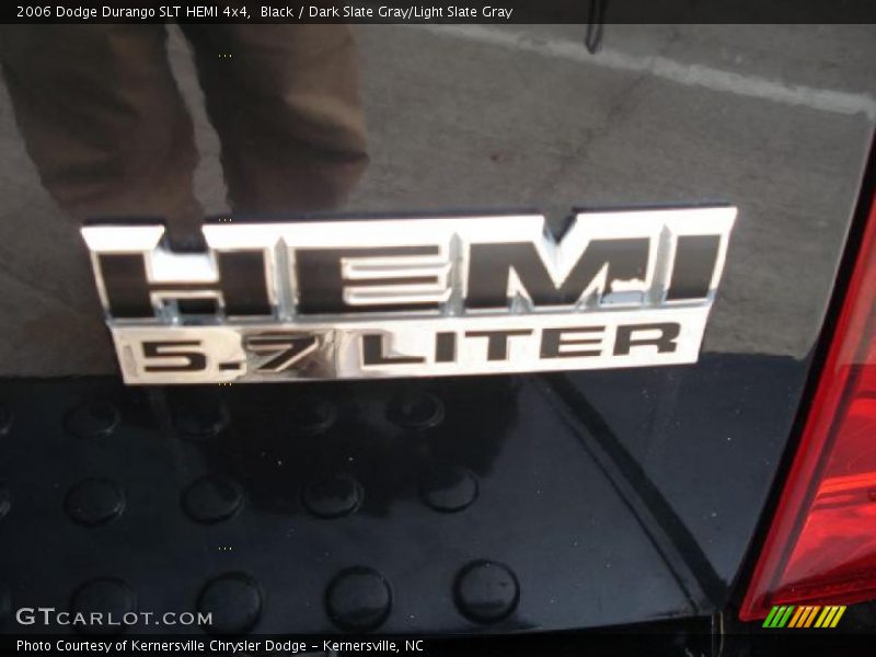 Black / Dark Slate Gray/Light Slate Gray 2006 Dodge Durango SLT HEMI 4x4