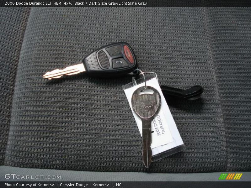 Black / Dark Slate Gray/Light Slate Gray 2006 Dodge Durango SLT HEMI 4x4