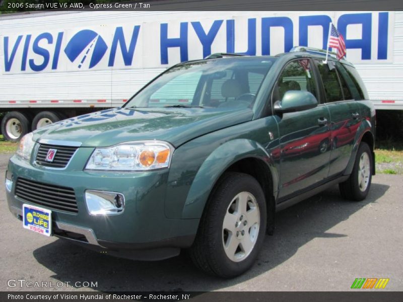 Cypress Green / Tan 2006 Saturn VUE V6 AWD