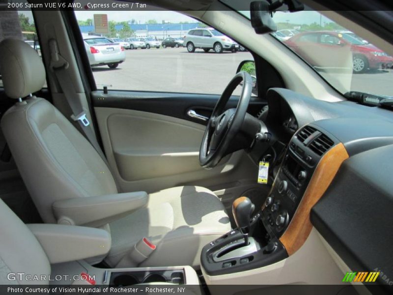 Cypress Green / Tan 2006 Saturn VUE V6 AWD