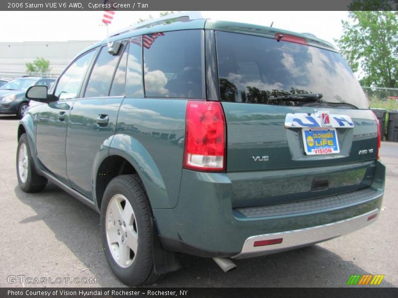 Cypress Green / Tan 2006 Saturn VUE V6 AWD