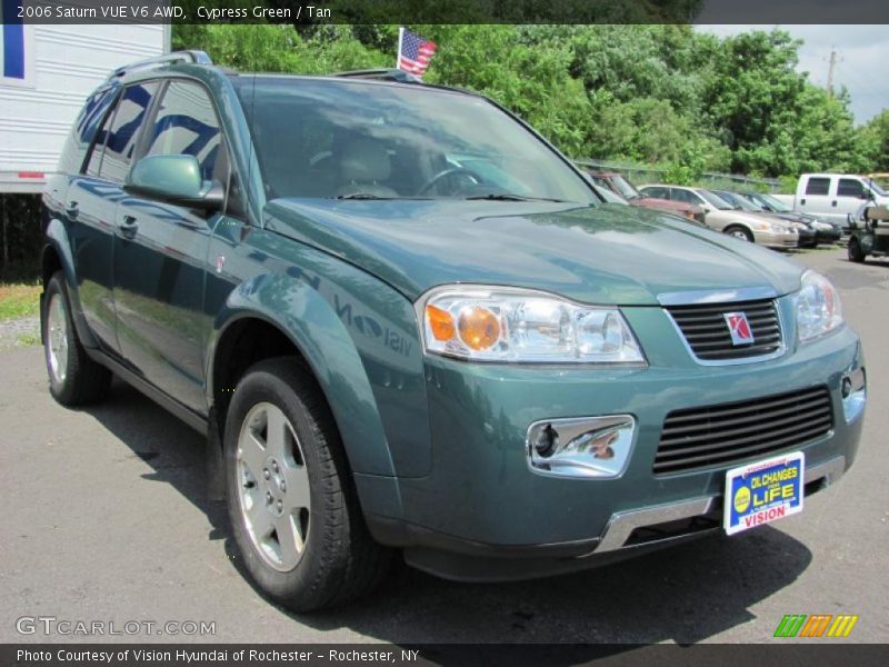 Cypress Green / Tan 2006 Saturn VUE V6 AWD
