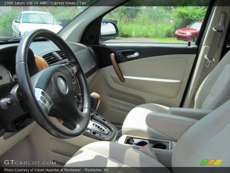 Cypress Green / Tan 2006 Saturn VUE V6 AWD