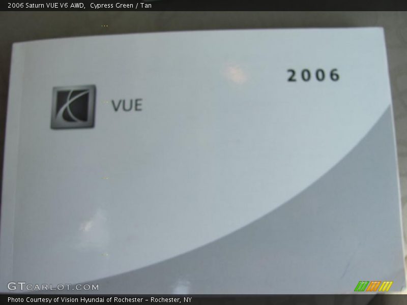 Cypress Green / Tan 2006 Saturn VUE V6 AWD