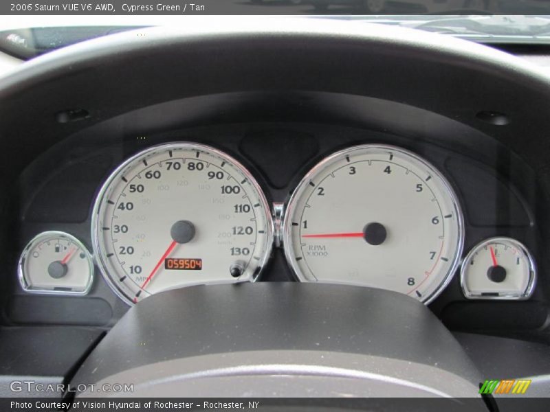 Cypress Green / Tan 2006 Saturn VUE V6 AWD