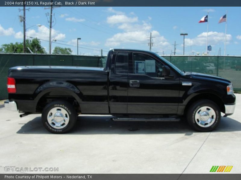 Black / Dark Flint 2004 Ford F150 XL Regular Cab