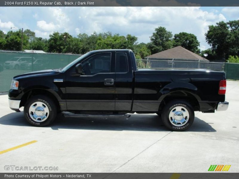 Black / Dark Flint 2004 Ford F150 XL Regular Cab