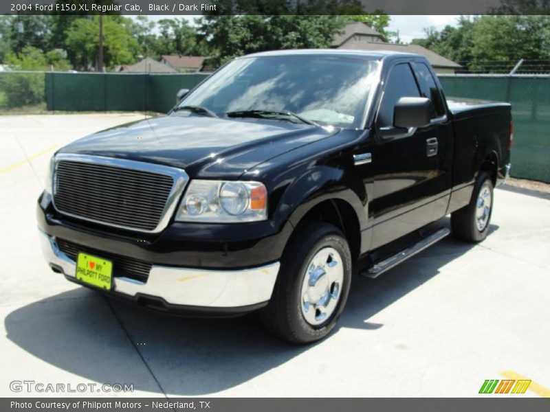 Black / Dark Flint 2004 Ford F150 XL Regular Cab