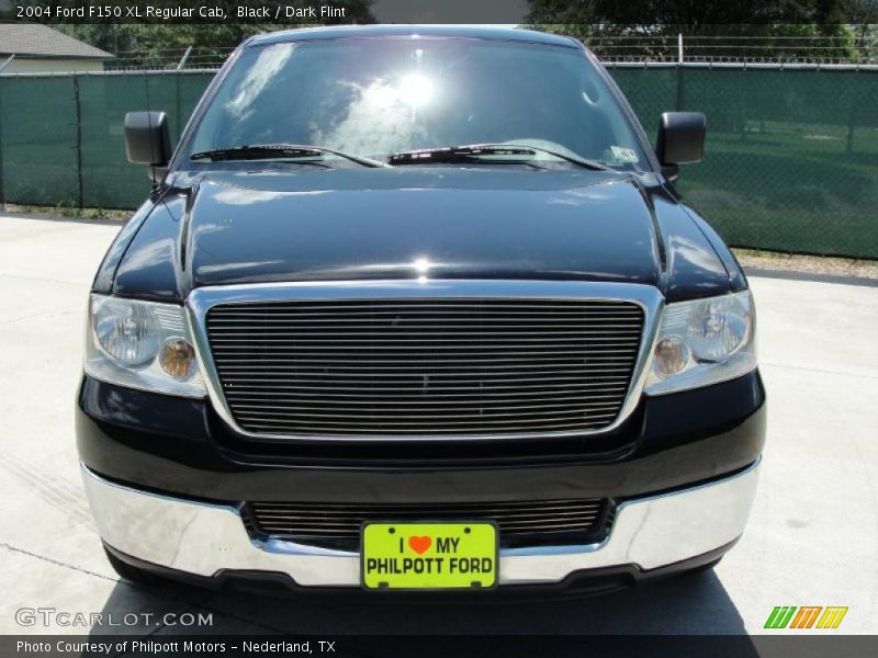 Black / Dark Flint 2004 Ford F150 XL Regular Cab