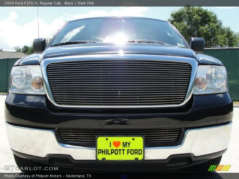 Black / Dark Flint 2004 Ford F150 XL Regular Cab