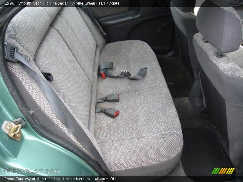 Alpine Green Pearl / Agate 1998 Plymouth Neon Highline Sedan