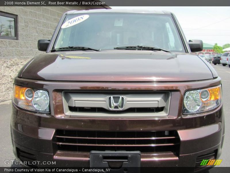 Root Beer Metallic / Black/Copper 2008 Honda Element SC