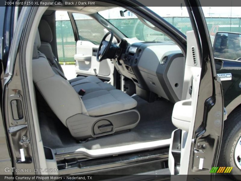 Black / Dark Flint 2004 Ford F150 XL Regular Cab