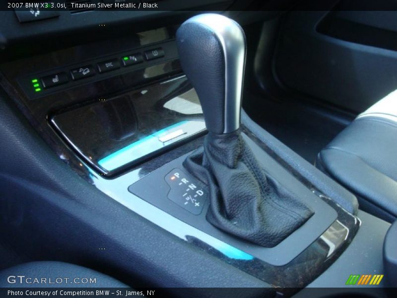 Titanium Silver Metallic / Black 2007 BMW X3 3.0si