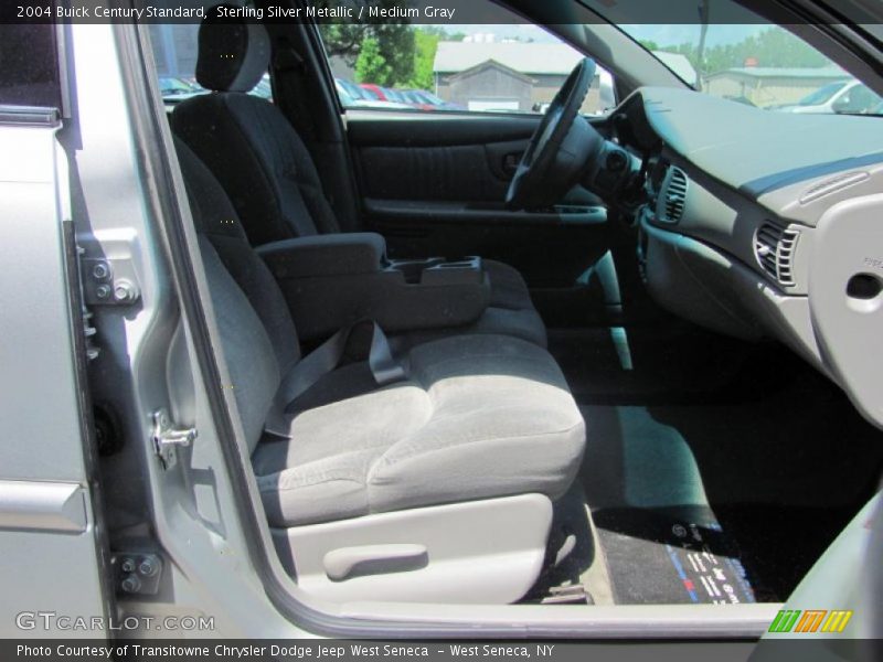 Sterling Silver Metallic / Medium Gray 2004 Buick Century Standard