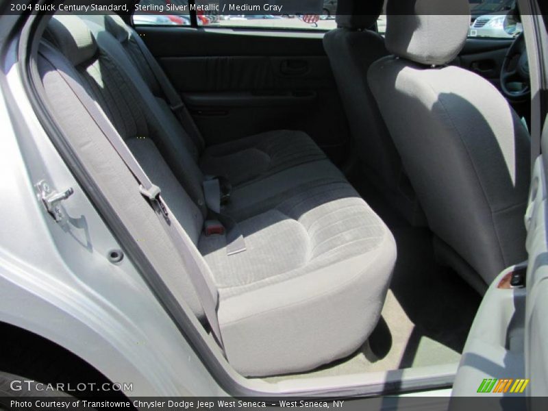Sterling Silver Metallic / Medium Gray 2004 Buick Century Standard