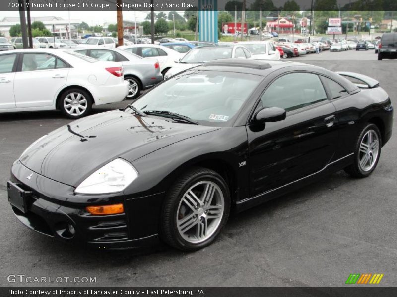 Kalapana Black / Sand Blast 2003 Mitsubishi Eclipse GTS Coupe