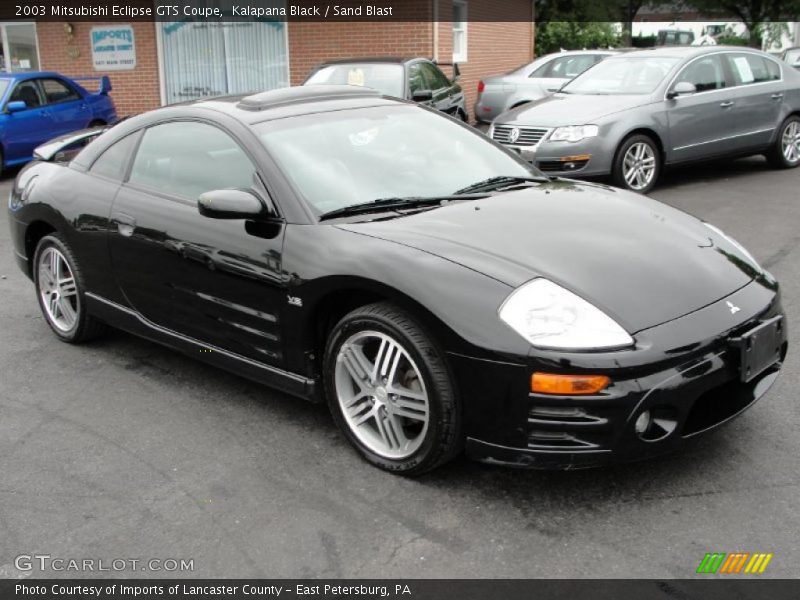 Kalapana Black / Sand Blast 2003 Mitsubishi Eclipse GTS Coupe