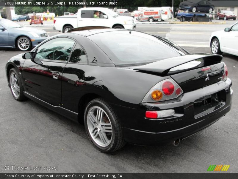 Kalapana Black / Sand Blast 2003 Mitsubishi Eclipse GTS Coupe