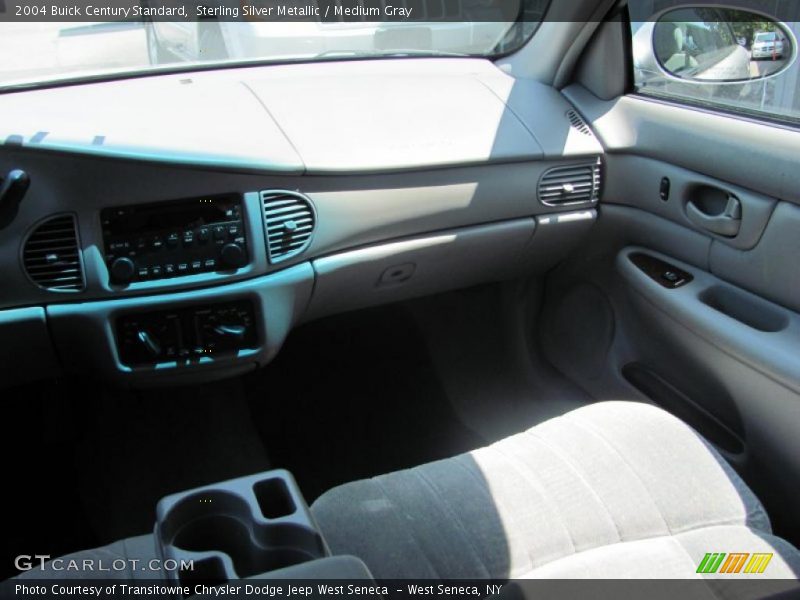 Sterling Silver Metallic / Medium Gray 2004 Buick Century Standard