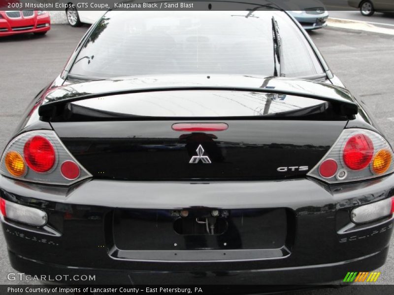 Kalapana Black / Sand Blast 2003 Mitsubishi Eclipse GTS Coupe